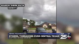 CTNN KXXV 25 ON AIR WACO TORNADO PICTURES PKG 10/13/2018