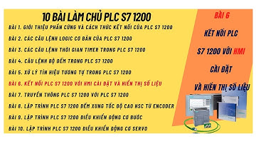 [S7 1200] Bài 6: HMI kết nối PLC S7 1200