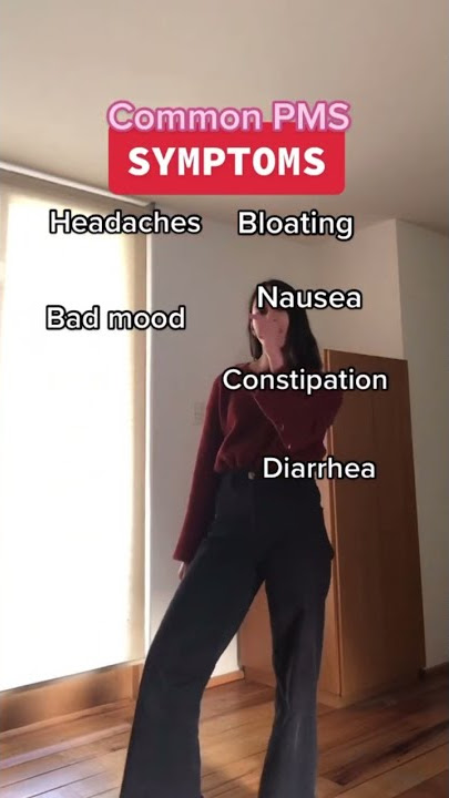 Most common PMS symptoms #shorts