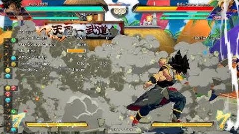 DRAGON BALL FighterZ DBS Broly/Trunks Midscreen to Corner Meterless Combo #1