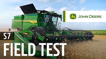 Unleashing the Power of the John Deere S7 Combine!