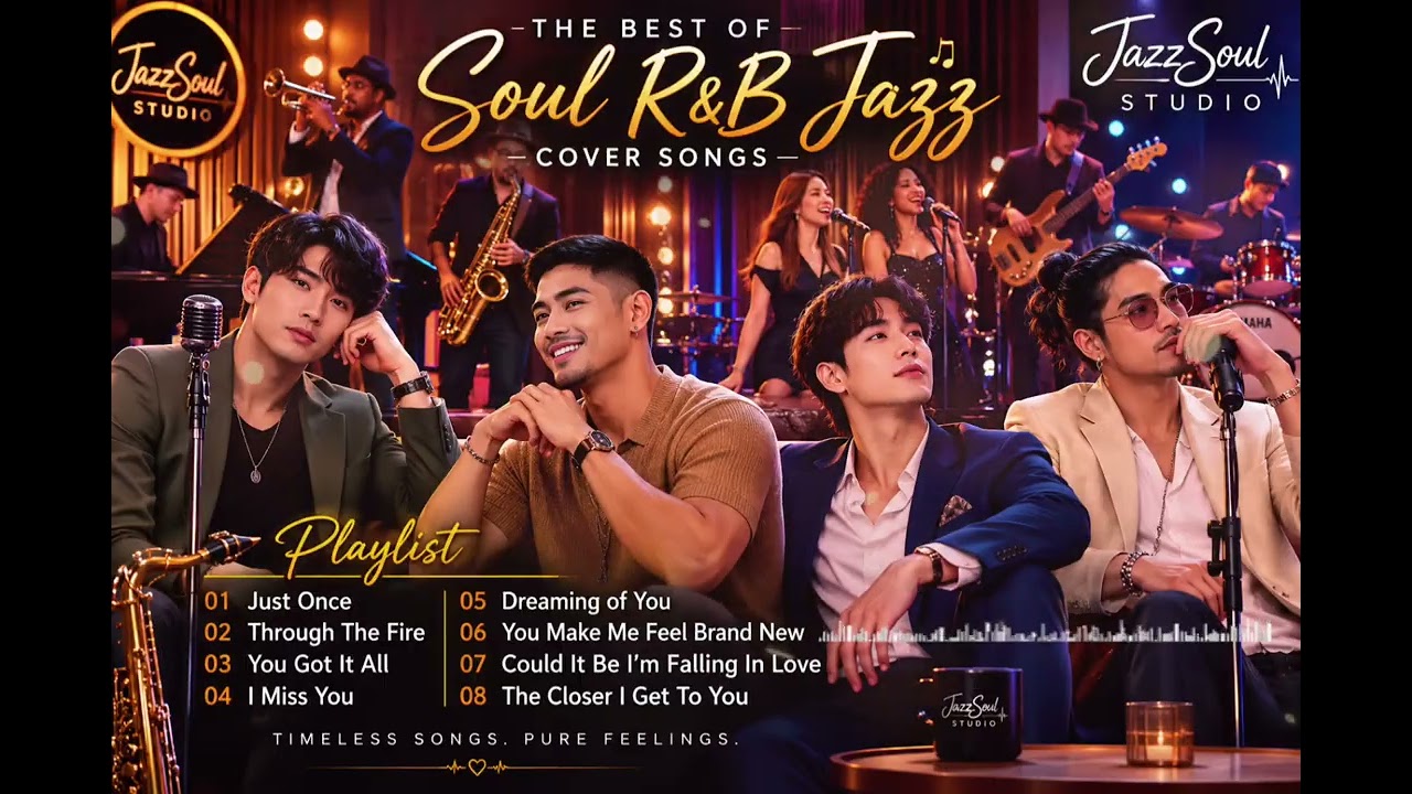 The Best of Soul R&B Jazz ❤️ Timeless Love | 8 Romantic Cover