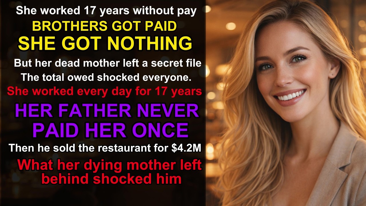 My Father Made Me Work 17 Years In His Restaurant Without Pay While My Brothers Got Full Salaries