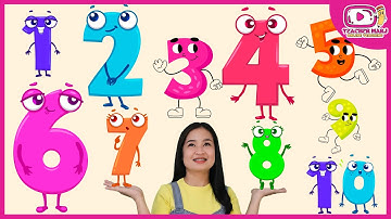 NUMBERS FROM 1 TO 10 | LEARNING TO COUNT THE NUMBERS | TEACHER MARJ ONLINE TEACHING