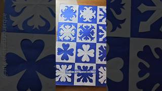 Azulejos Portugueses Feitos De Kirigami