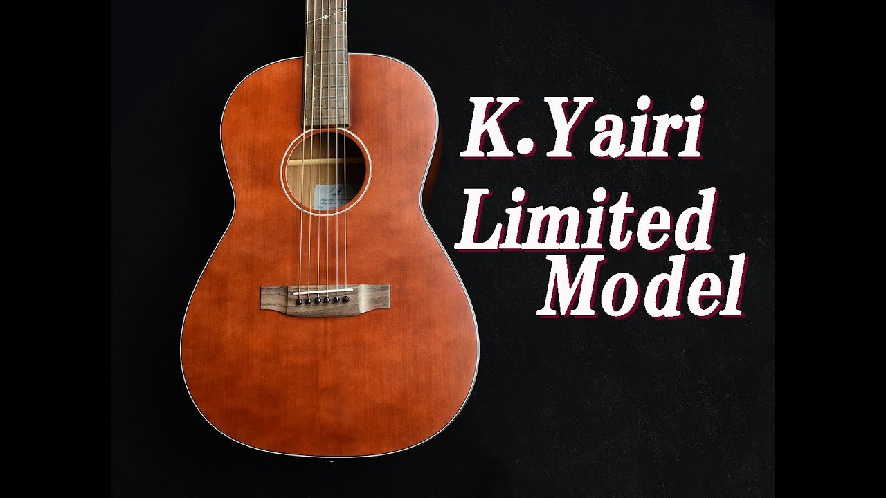 ギター紹介】K.Yairi STF-RM45、STF-RM35（Limited Model