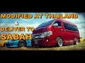 VAN HIACE SABAH Thailand Modified - HABIS 200K MODIFIED LUAR DALAM