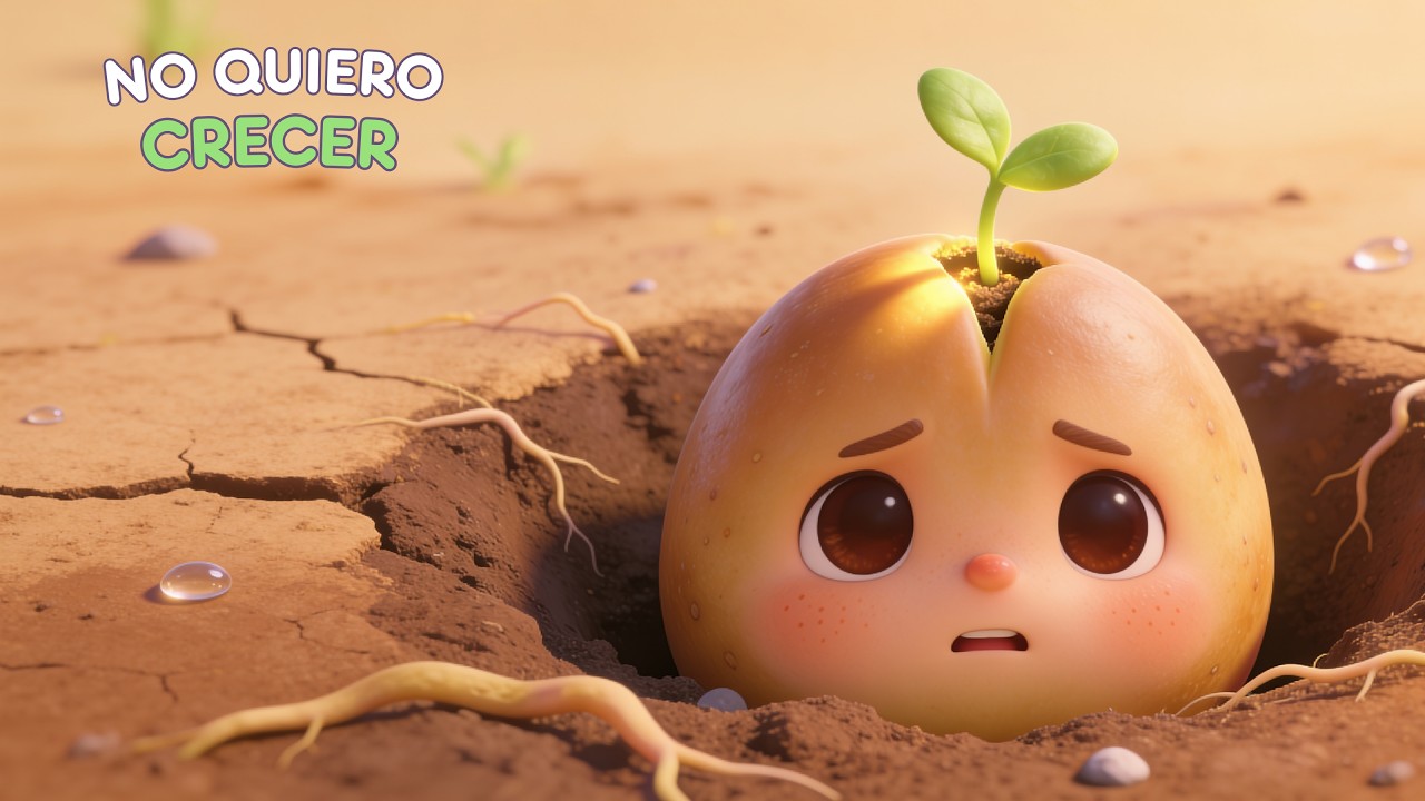 Simón, la semillita que no quería crecer 🌱 | Cuento para dormir | Cuento suave sobre confianza
