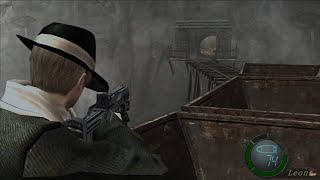 El tren de resident evil 4 defendiendo mi vagón