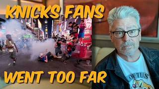 Knicks fan went too far