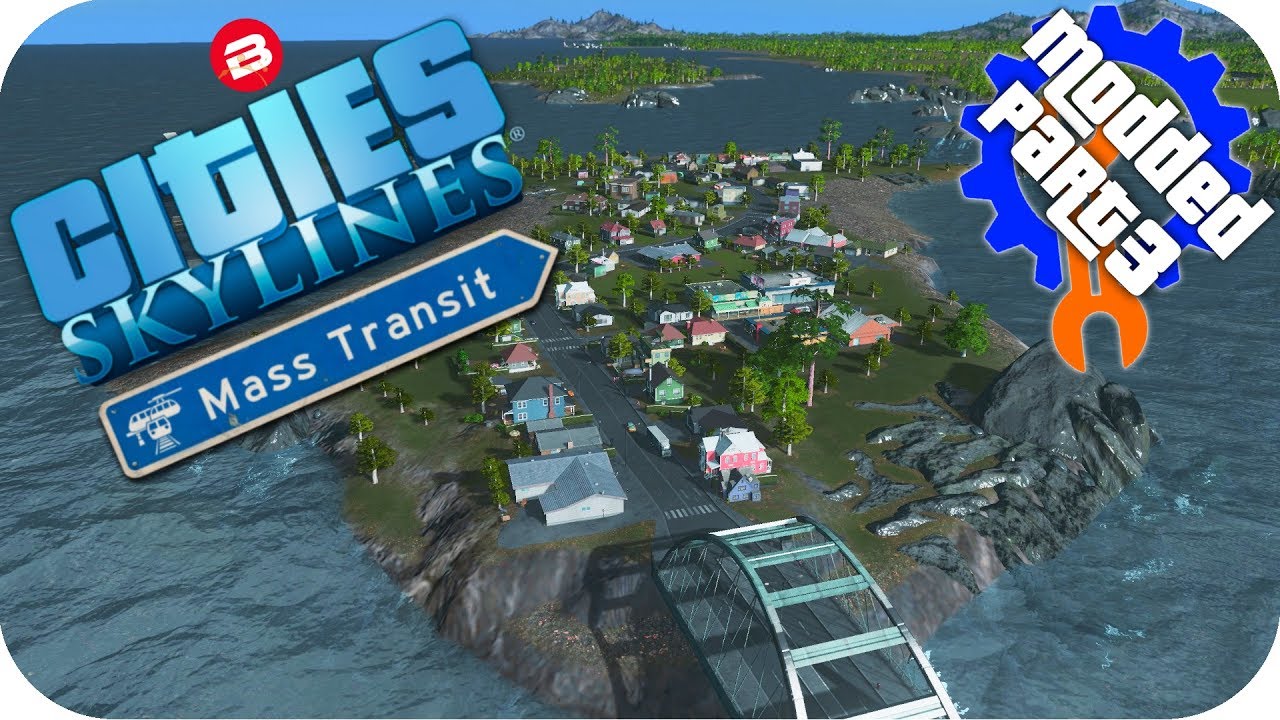 Cities Skylines Gameplay: THE BRITISH ISLAND Cities: Skylines Mods MASS TRANSIT DLC Part 3 cities skylines cheats