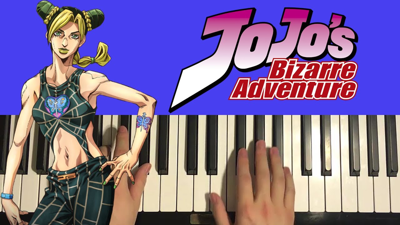 How To Play Jolyne's Theme (Piano Tutorial Lesson) JoJo's Bizarre