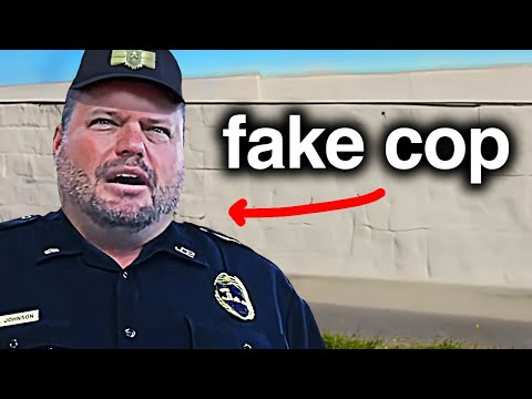 When Fake Cops Realize They've Been Caught