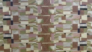 Easy to Make End Grain Cutting Board - Poplar, Maple, and Walnut Try this End Grain pattern the next time you