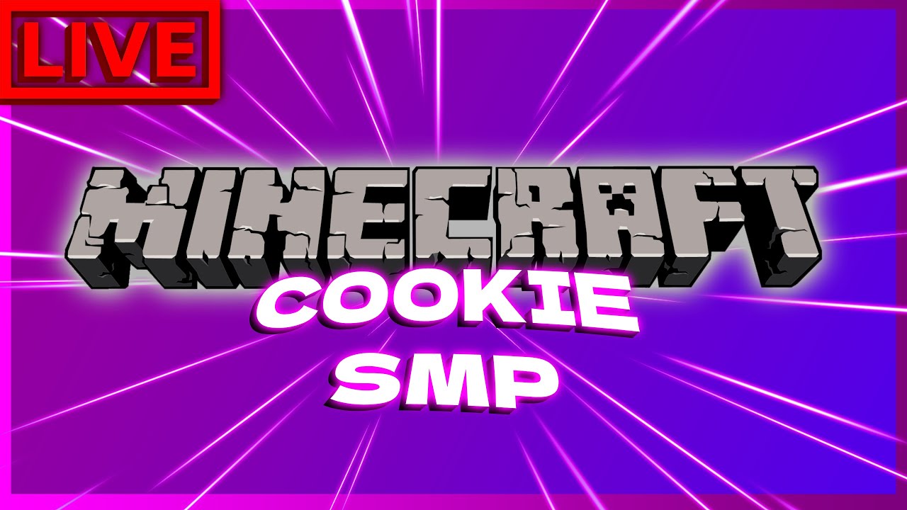🔴LIVE | Cookie SMP! {First Time On The Server...} Minecraft - YouTube