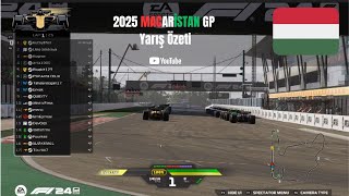 Drs United F1 2024 Macaristan Gp Yarış Özeti