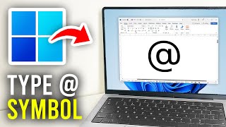 How To Type @ Symbol On PC & Laptop (Email At) - Full Guide