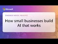 How small businesses build AI that works w/ Ella Fernandez | M365Conf LIVE