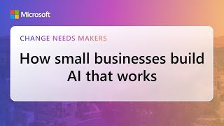 How small businesses build AI that works w/ Ella Fernandez | M365Conf LIVE