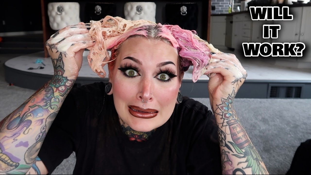 TRYING A NEW COLOR REMOVAL METHOD 🥴