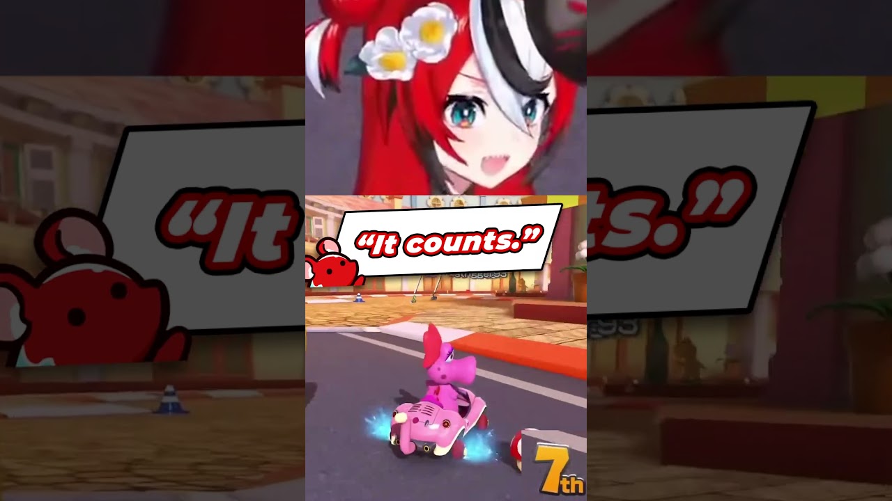 【MARIO KART】IT COUNTS. #shorts