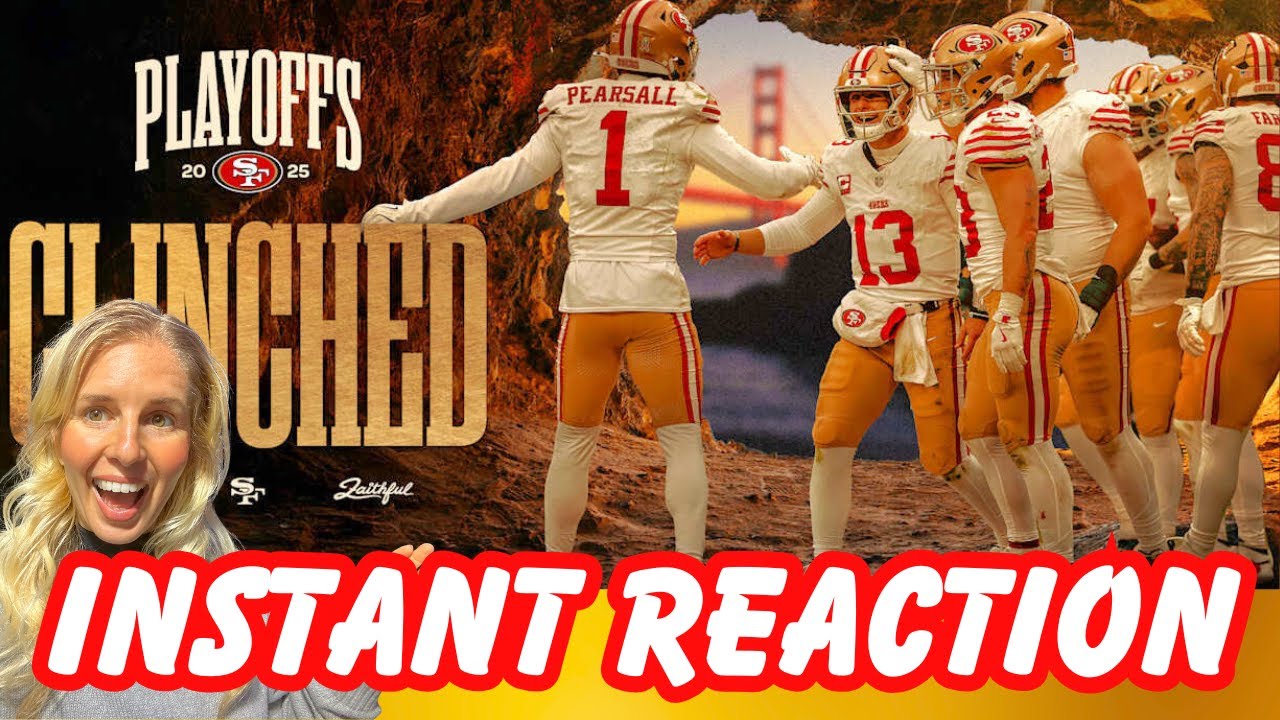 49ers CLINCH Playoff Spot, Ravens Patriots NFL Sunday Reaction - YouTube