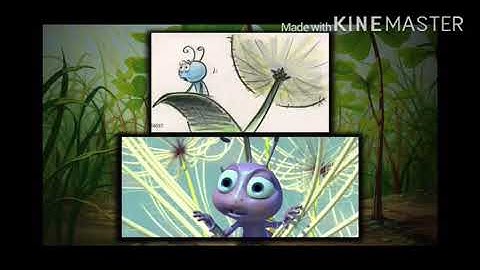 A Bug’s Life (1998) Bird Attacks (Side-By-Side)