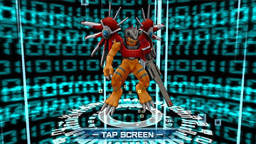 「Digimon Linkz」 "RizeGreymon" Digivolution