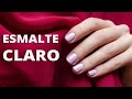 Unha com esmalte claro / Surpreenda com os modelos