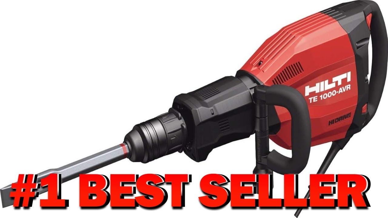 Hilti 3523418 TE 1000 AVR Demolition Hammer and Breaker Package - B00UNBGQ3Q
