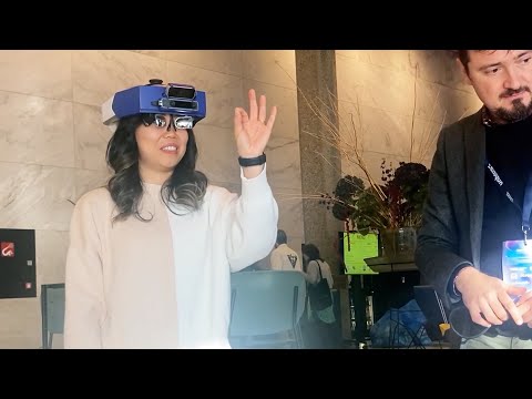 CREAL's light-field AR: looking at digital objects CLOSE!
