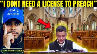World gets shocked when Kid Preacher goes off in church!