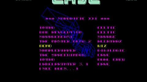 Cave - Soporific 21 Menu Amiga Intro NO SOUND