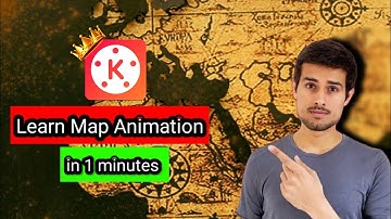 How to Do Map Animation for Historical Video. मैप एनीमेशन कैसे बनाये using Kinemaster @dhruvrathee