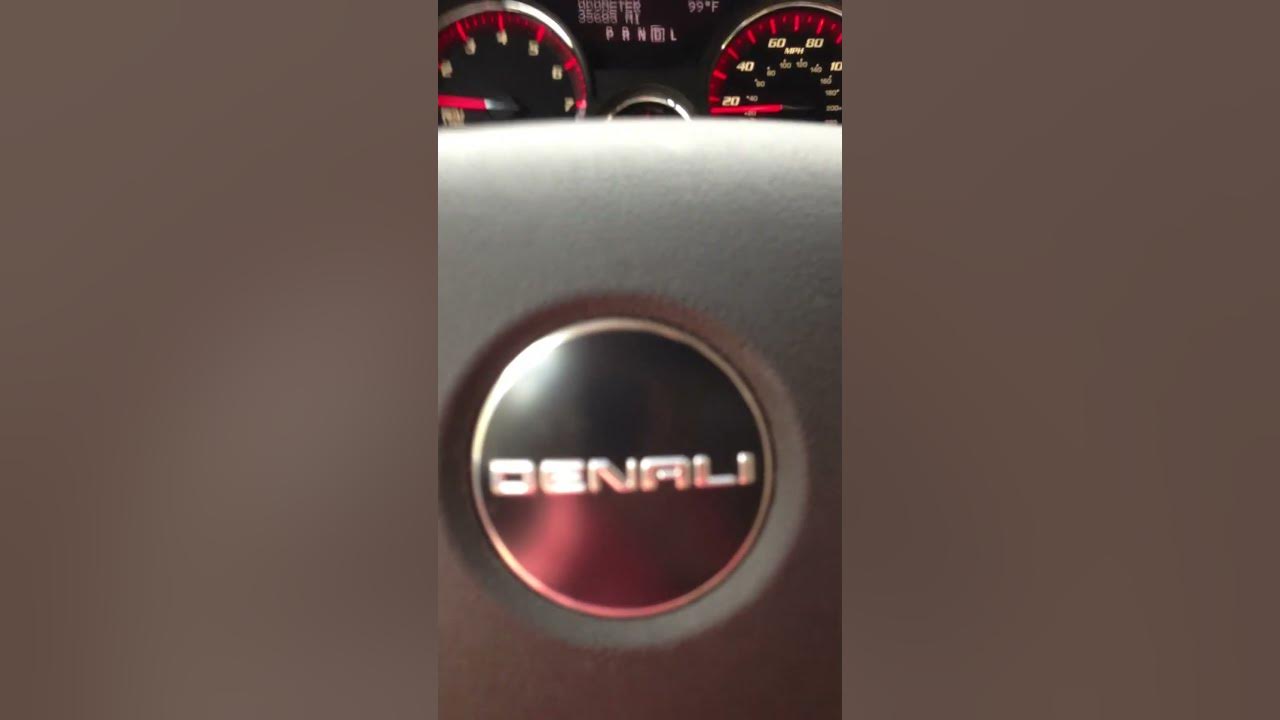 GMC Acadia Steering Wheel Noise - YouTube