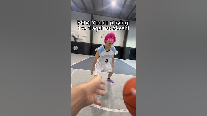 Akashi Seijuro in real life🏀#kurokonobasket #kuroko #anime #akashi #pov #basketball #cosplayer #fyp