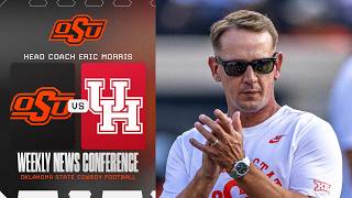 Eric Morris Weekly News Conference - Oklahoma State vs. Houston (10-13-2026)
