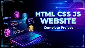 HTML CSS JS Project for Beginners | Full Website with Source Code💥#webdevelopment #website 