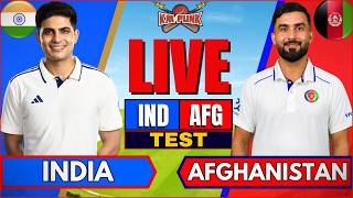🔴 IND vs AFG LIVE TEST, DAY 2 | Live Cricket match Today | INDIA vs AFGHANISTAN Live cricket Score screenshot 5