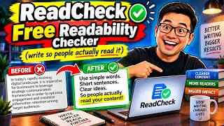 ReadCheck — Free Readability Checker (write so people actually read it)