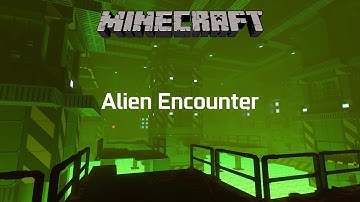 Alien Encounter - a new RTX world available for FREE in the Minecraft marketplace!