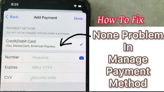 none is missing,in mange payments method on iphone,iPad?