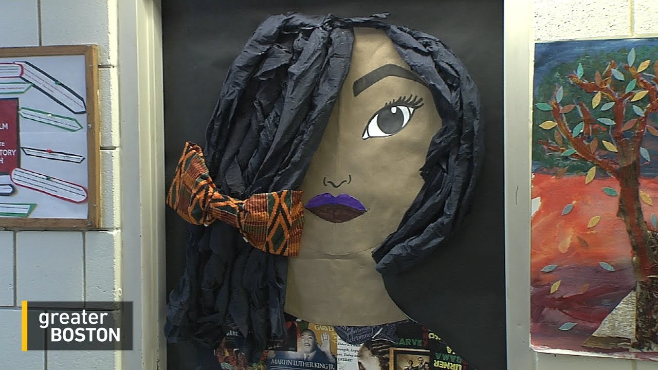 Using Artful Classroom Doors To Teach Black History