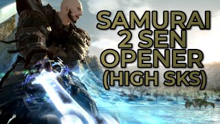 8,235 DPS SSS Wreath of Snakes EX ~ BiS Skillspeed Samurai ~ 2Sen Opener at 2156 Skillspeed