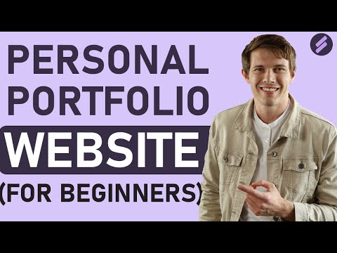 How to Make a Personal Portfolio | Online Portfolio Quick Tutorial