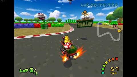 MKDD Custom Tracks!!: SNES Mario Circuit 1 3lap 47