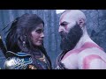 Kratos Meets Freya In Valhalla Scene - God Of War Ragnarok Valhalla DLC PS5 2023