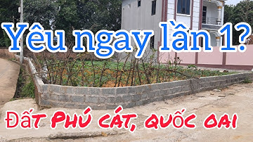 Bán đất huyện quốc oai, cần bán 365m đất xã phú cát quốc oai, đất nền quốc
