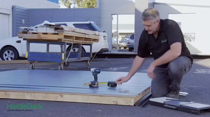 How to Install HardieDeck by James Hardie