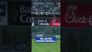 Shohei Ohtani reaches the 30 HR mark in each of his 3 seasons as a Dodger!